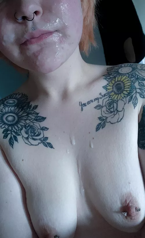 Always love a surprise facial 😜