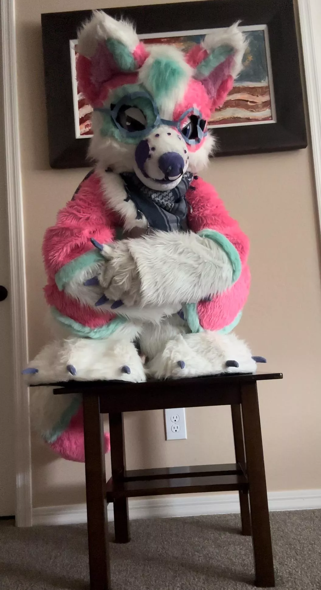 Aw man, get the spray bottle!