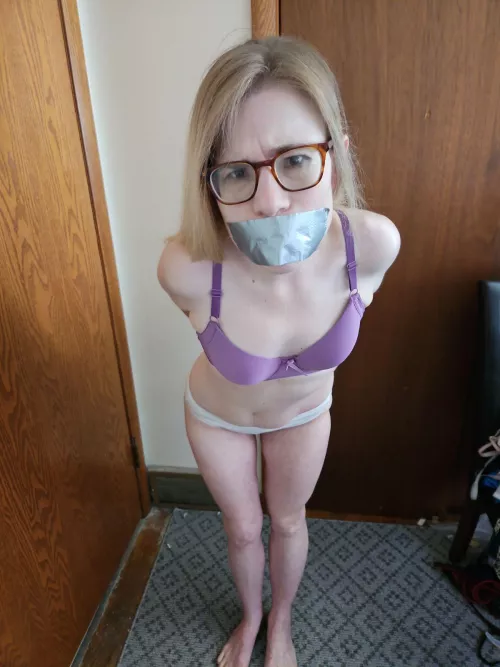 Duct tape gags can be effective!