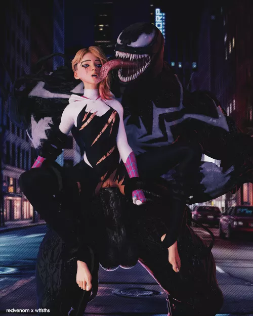 Gwen with Venom (RedVenom/Wtfsths)