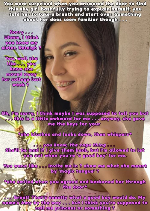 Hand-Me-Down Chastity Boy.