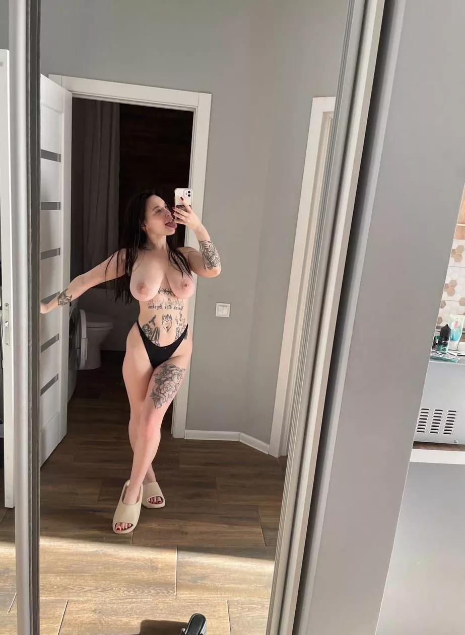 I'm the kind of girl you finish inside