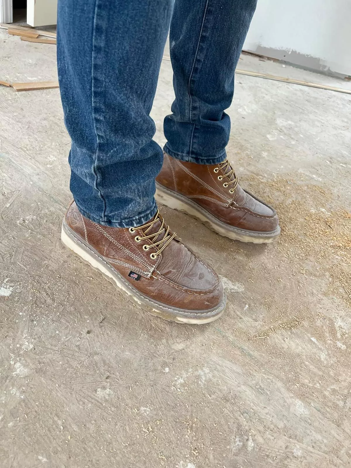 It takes a week for them to break in!