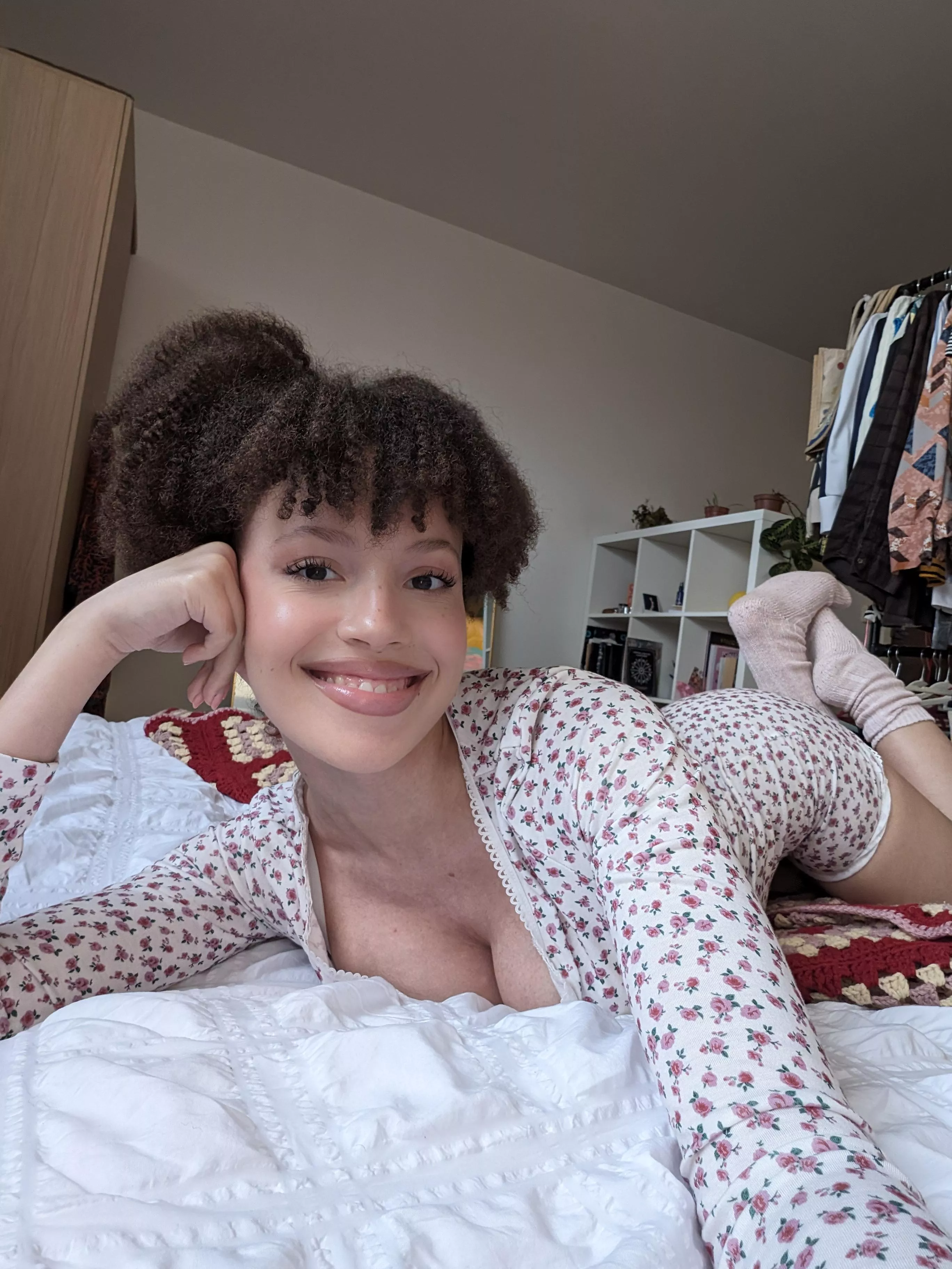 Lying here waiting for you to ...