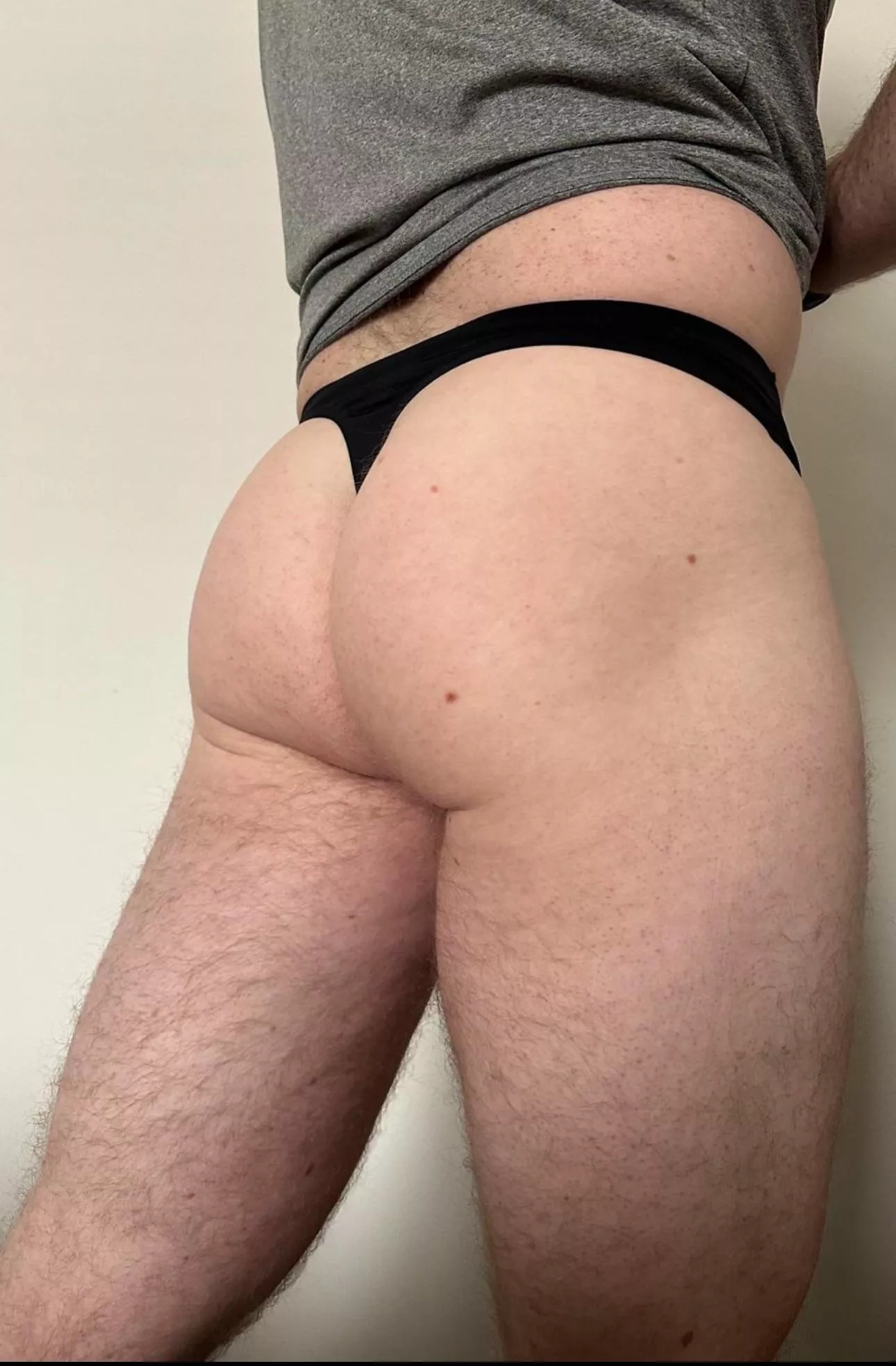 My favorite gym thong. Think guys stare? 