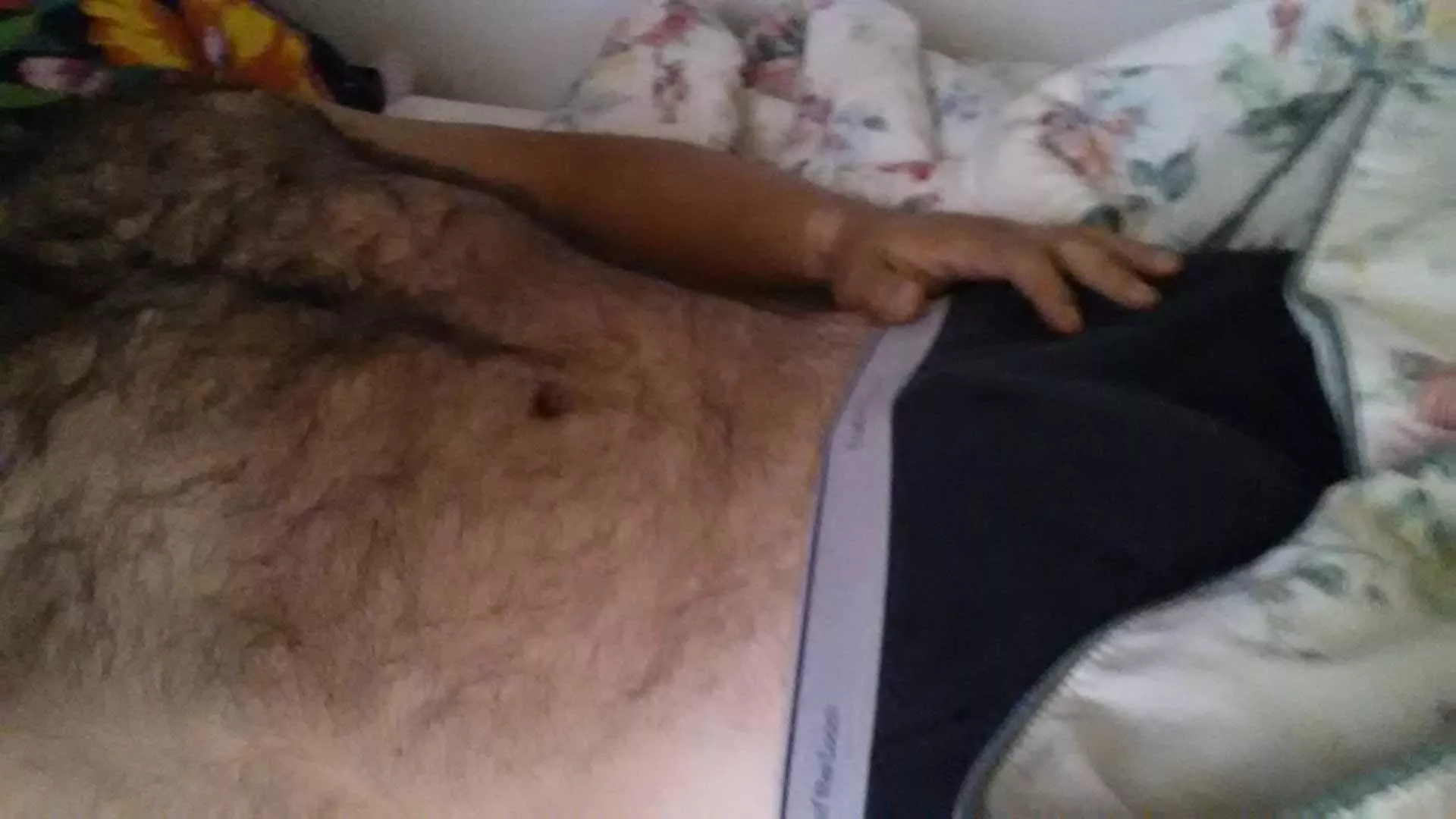 Relaxing in bed, care to join? 