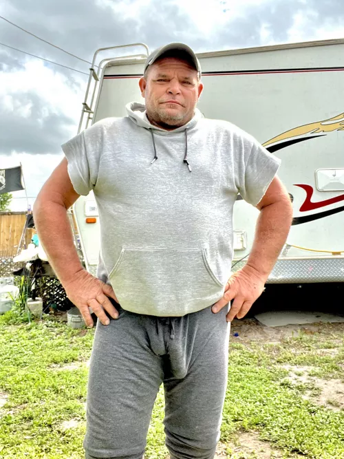 Sunday fun day public free balling at the campsite