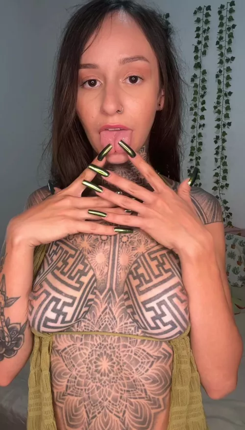 These perky boobs are perfect for sucking