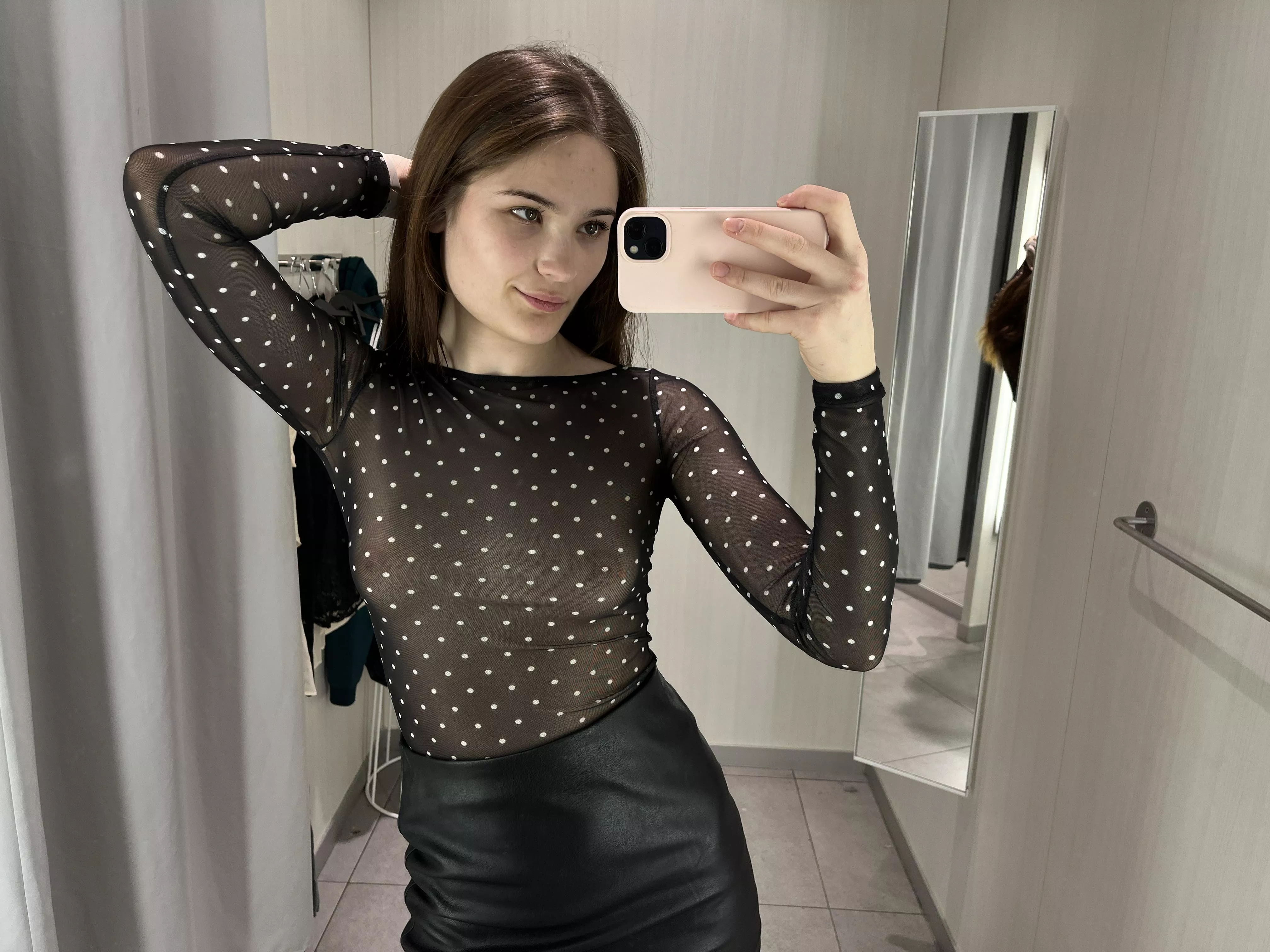 transparency on the street will distract all the guys.