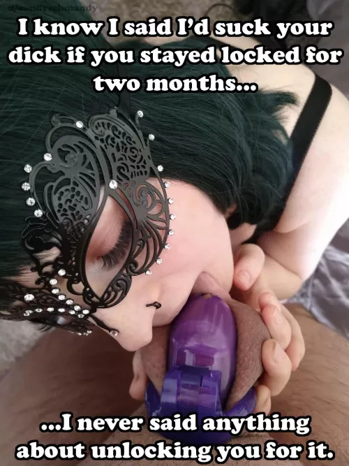 Try to enjoy it anyway, ok?