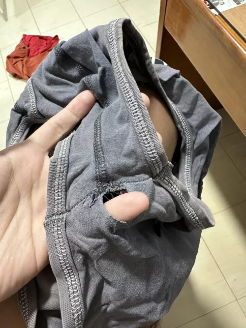 Who else wear them until they have holes? 