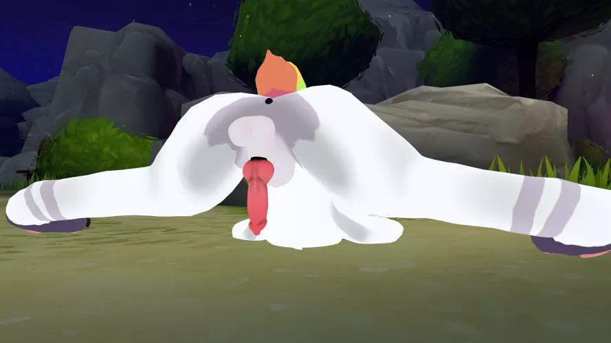 You asked for a back view~ (Rocketpubby)