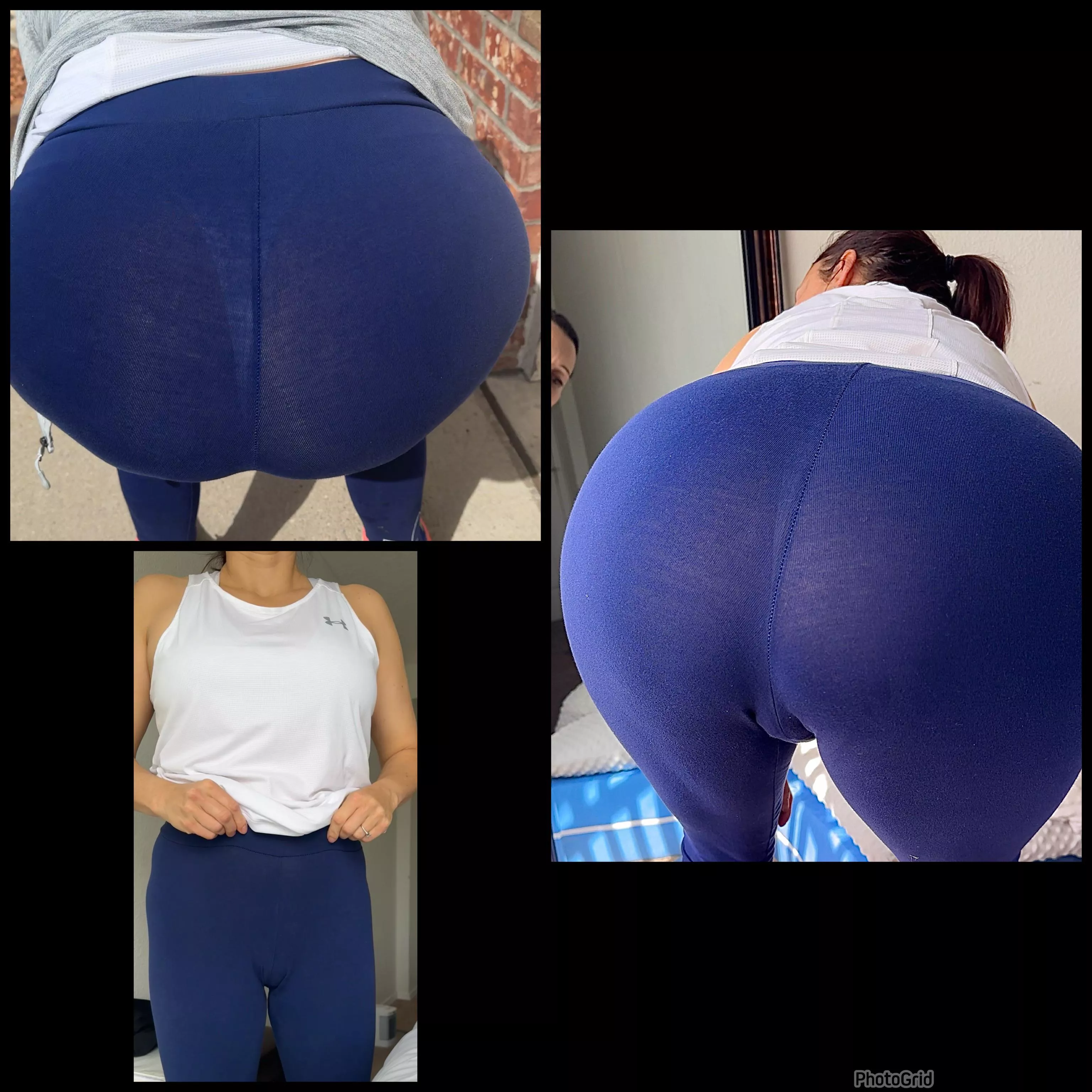 Base on the stares, this is one of my most popular pants: thong, camel toe, and lips all in one outfit 😅