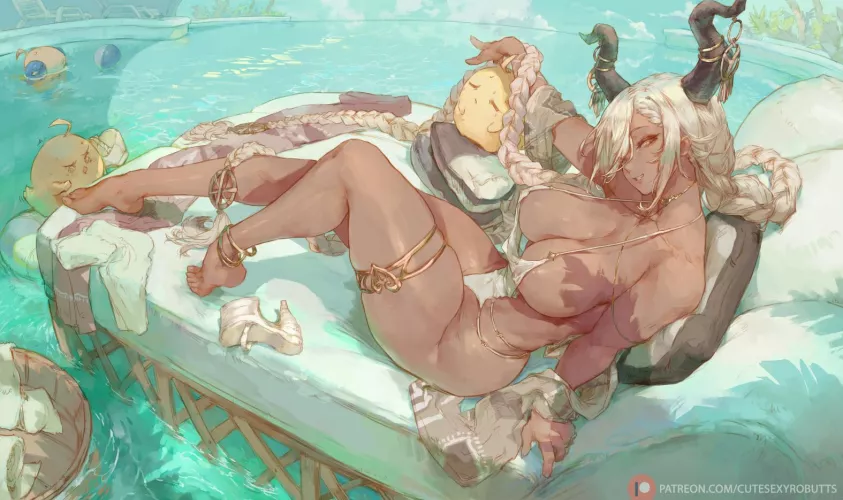 Her beauty is incomparable