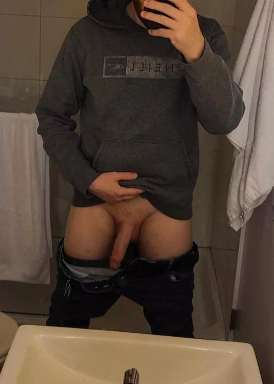 [M] That's it. Bend over the sink for me [38]