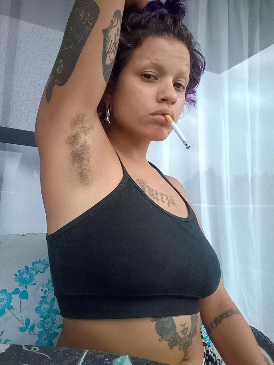 my armpits ready to be sniffed all day long