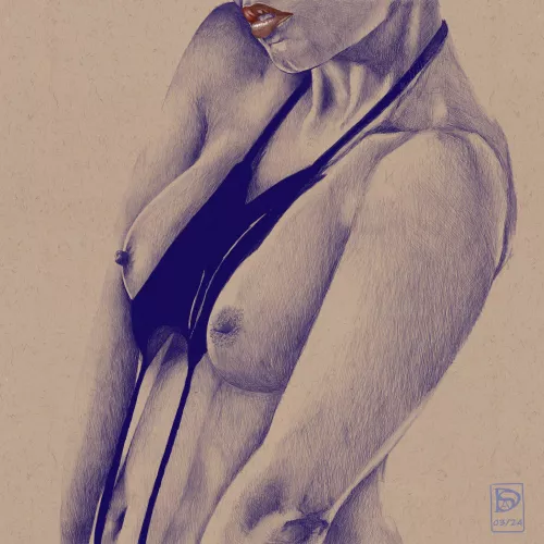 Nathalie drawn by me