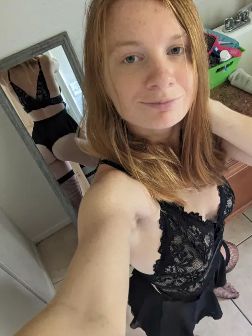 No witty caption, just a ginger trying her best