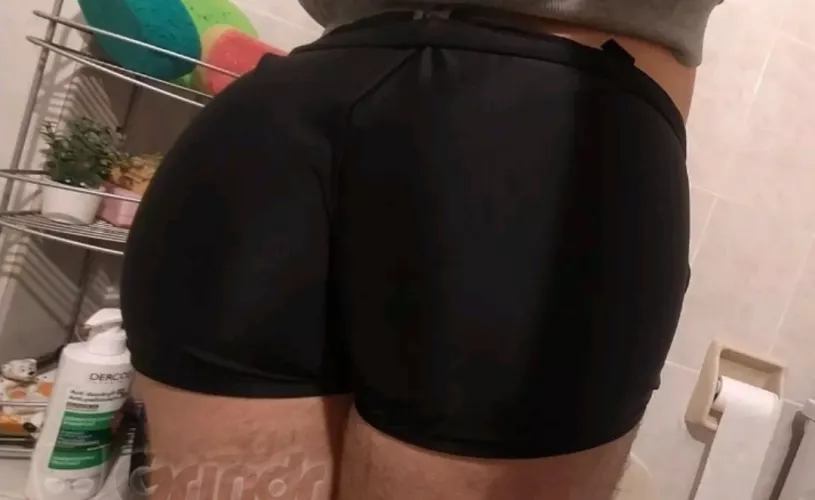 On my swimming pants ,18