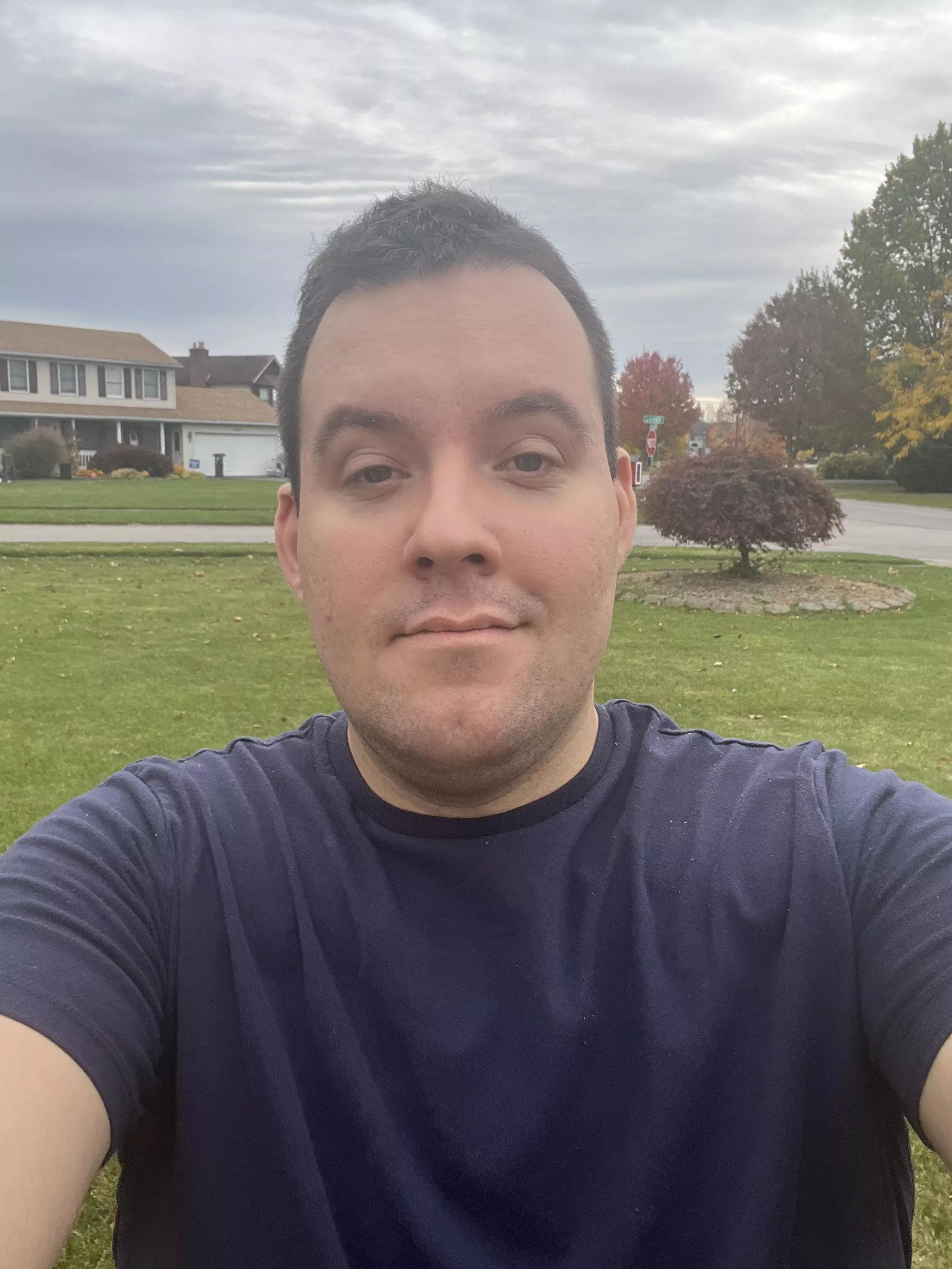 Pretty self conscious but felt kinda cute 