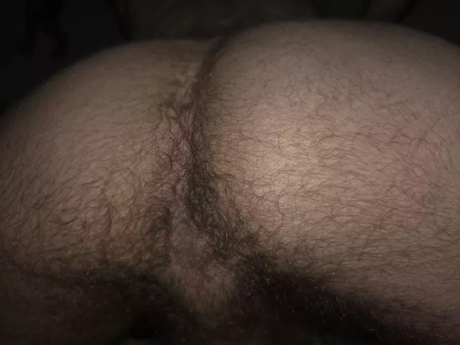 Skinny hairy ass