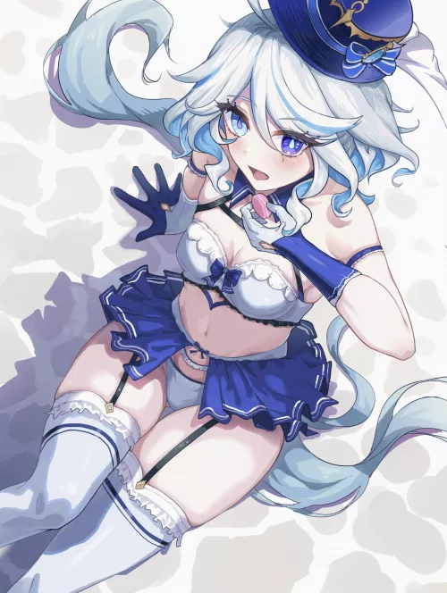 Snacking Furina [Genshin Impact]