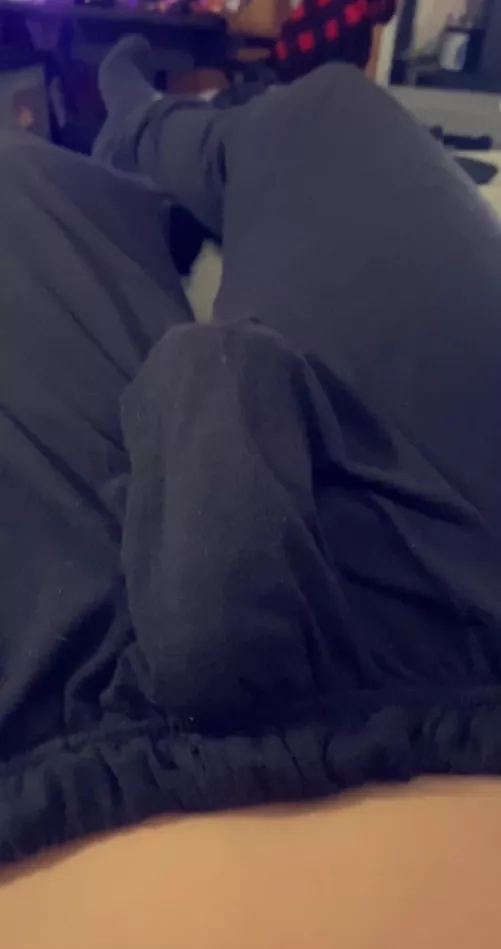 Walk in on me asleep like this…