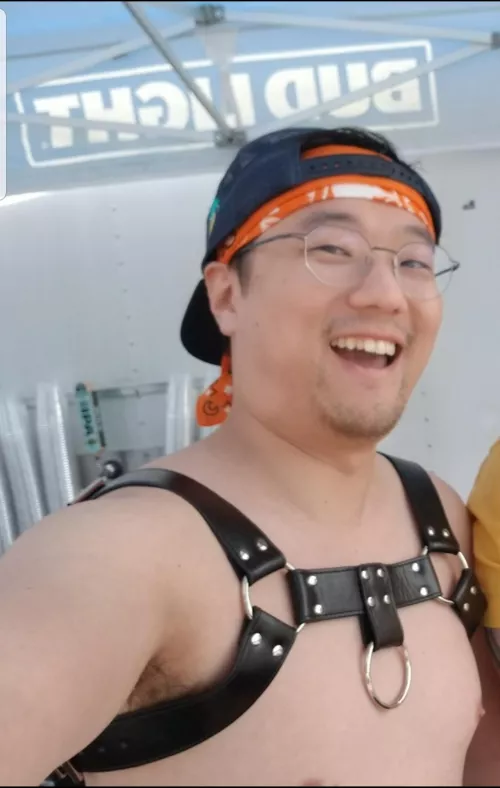 Work selfie at Off Sunset LA