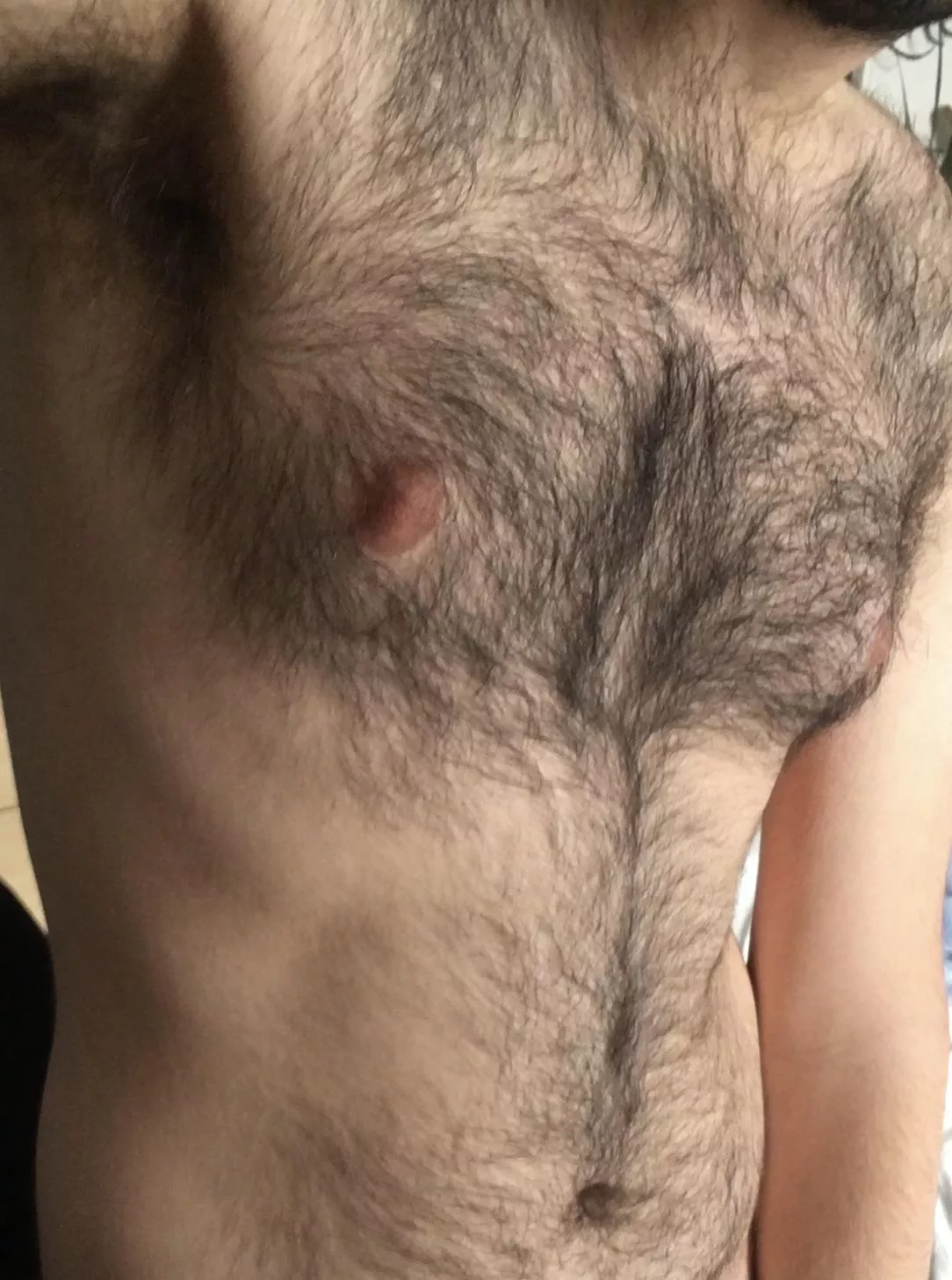 (25) Wearing my chesthair with pride
