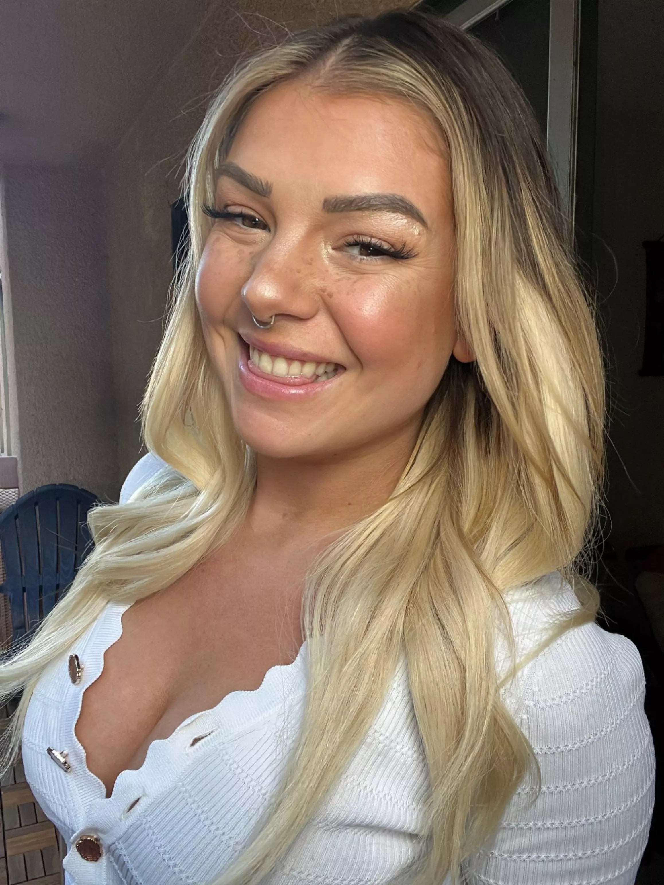 Feeling cute and sexy in white