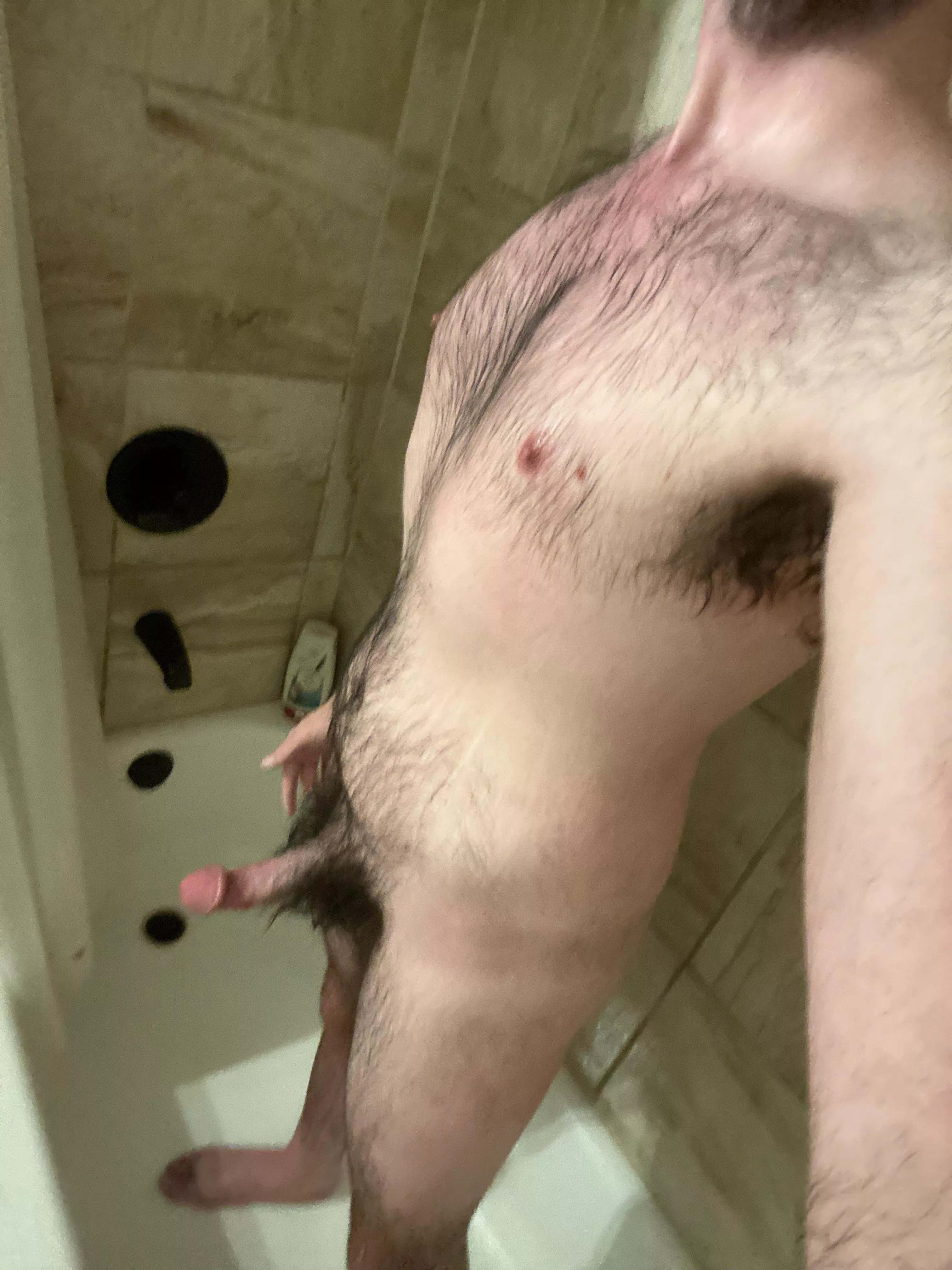 Got cleaned up for bed 