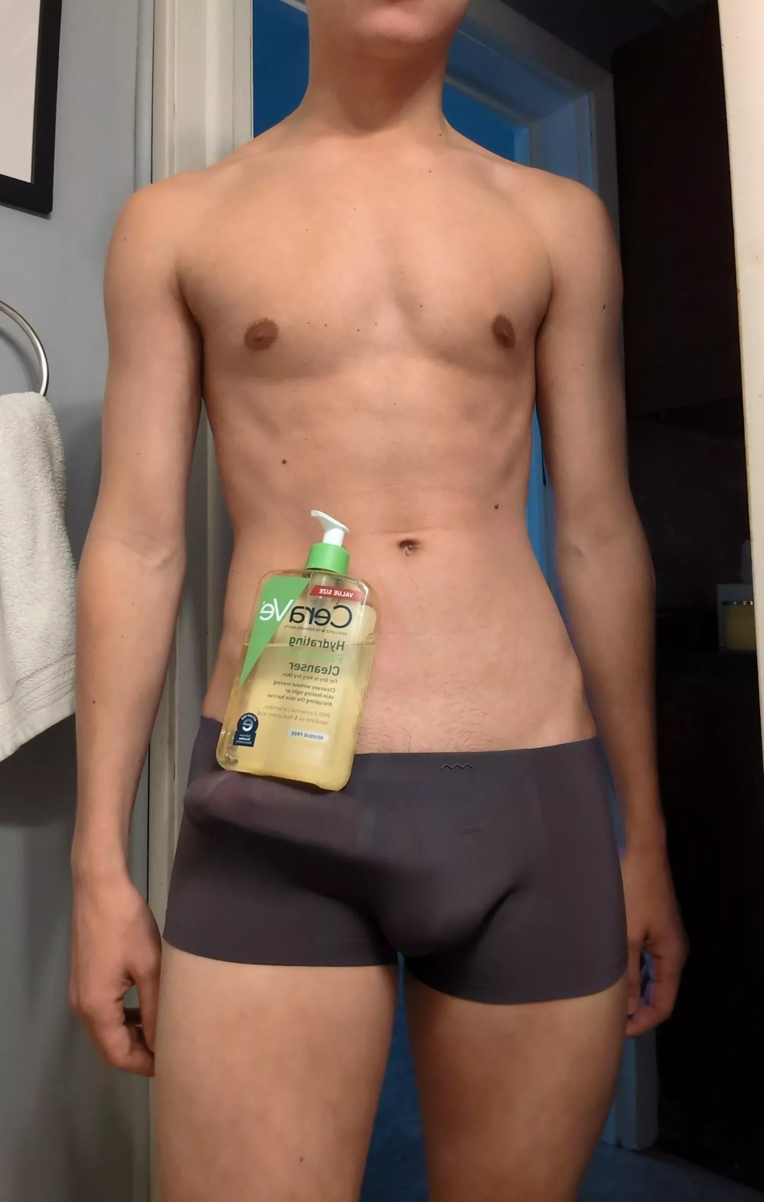 Hey bro, remember that facewash I asked to borrow? Here's what I did 😂