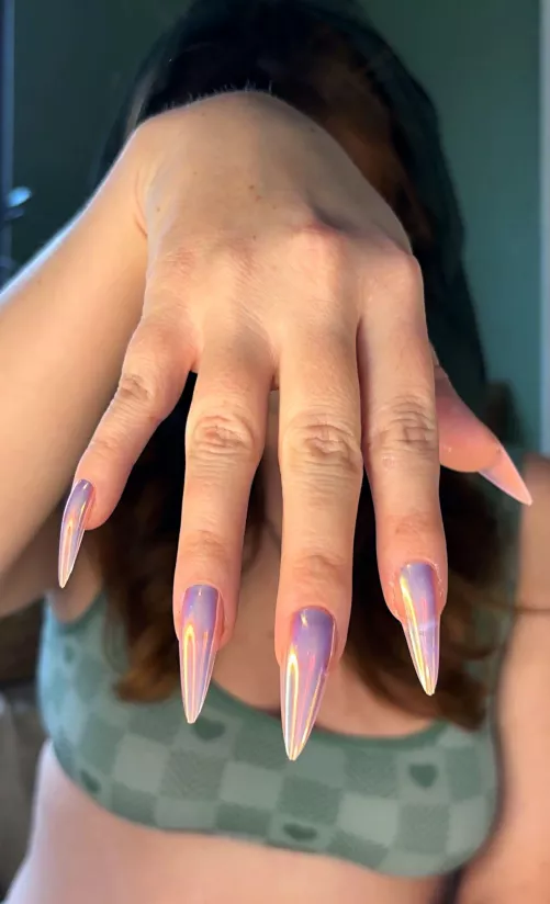 My claws are so sharp, they'll make you purr