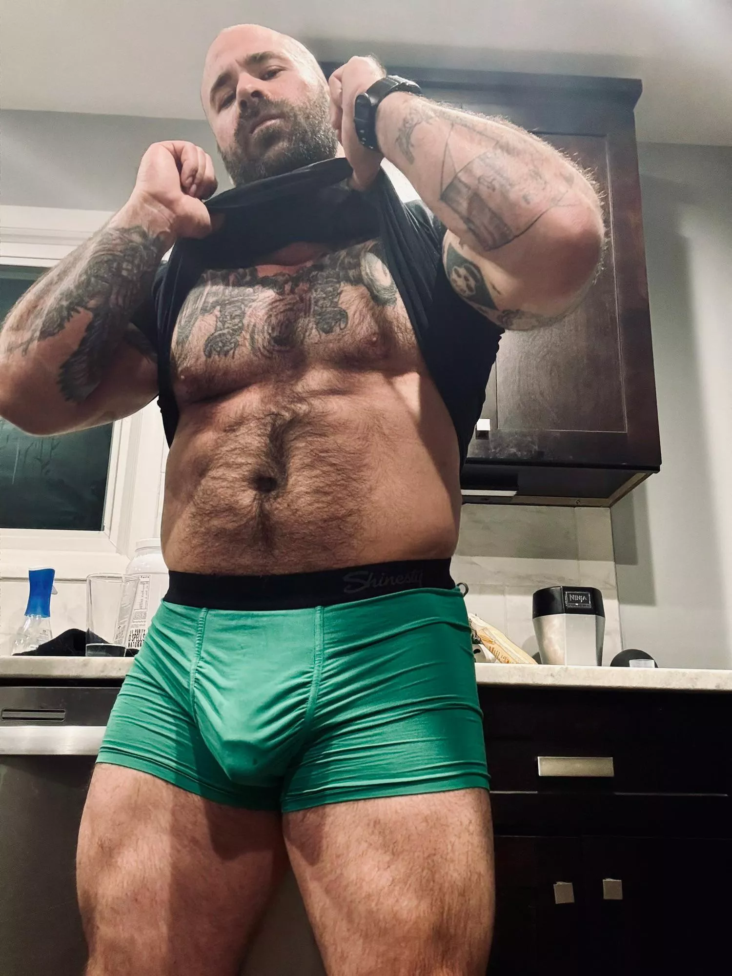 Post workout, who wants to take these sweaty boxers off?