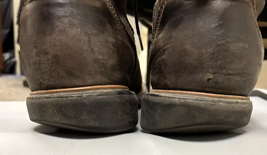 Why are my boots doing this??