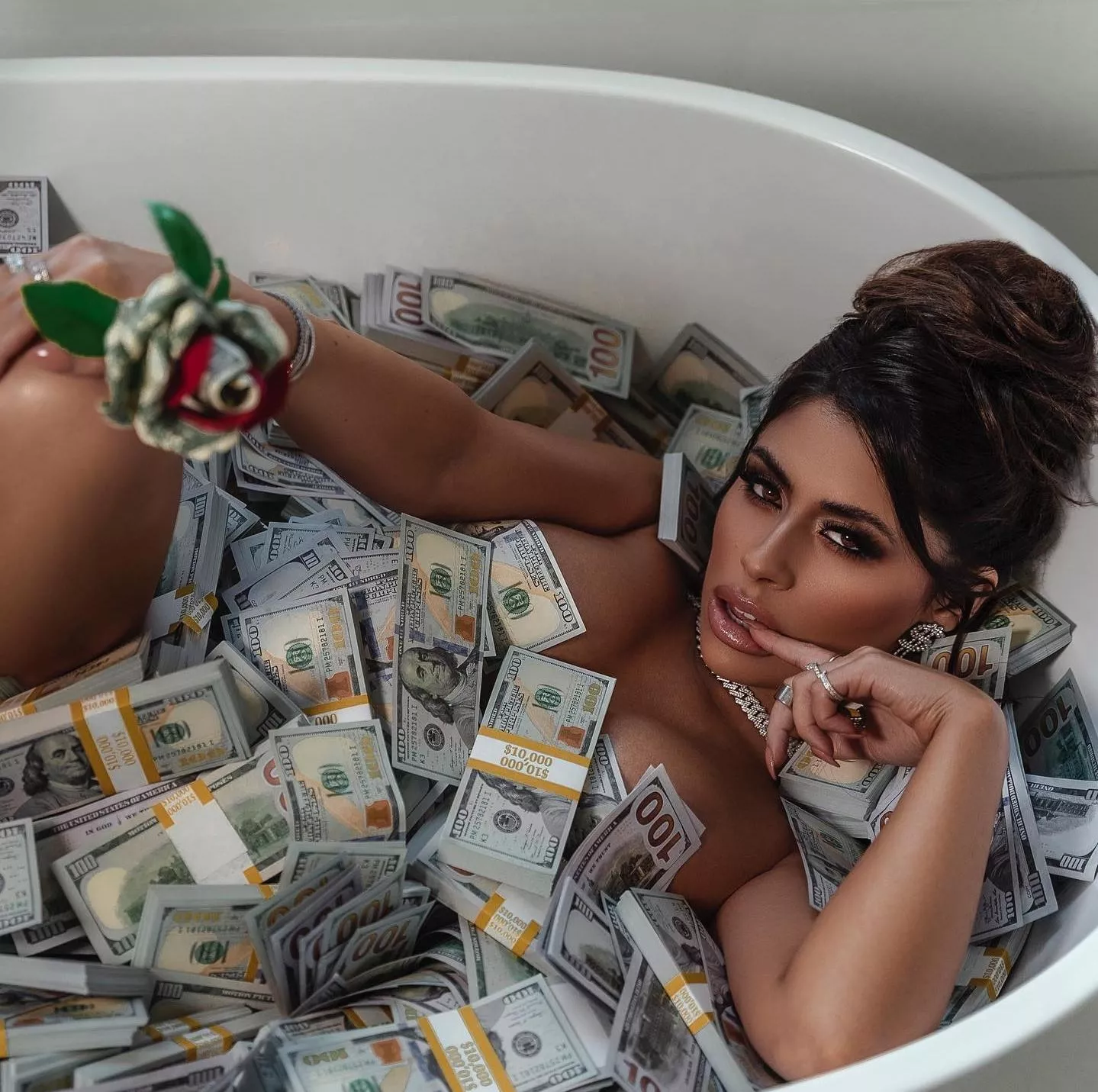 First you get the money then you get the trophy