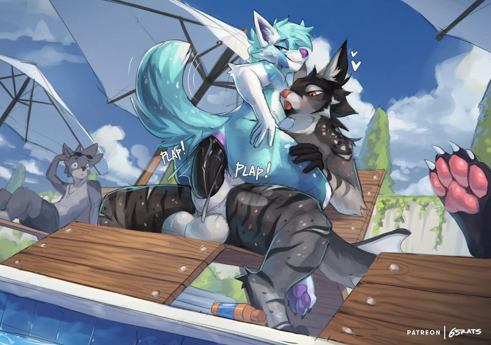 Getting Slippery in the Poolside (65RATS)