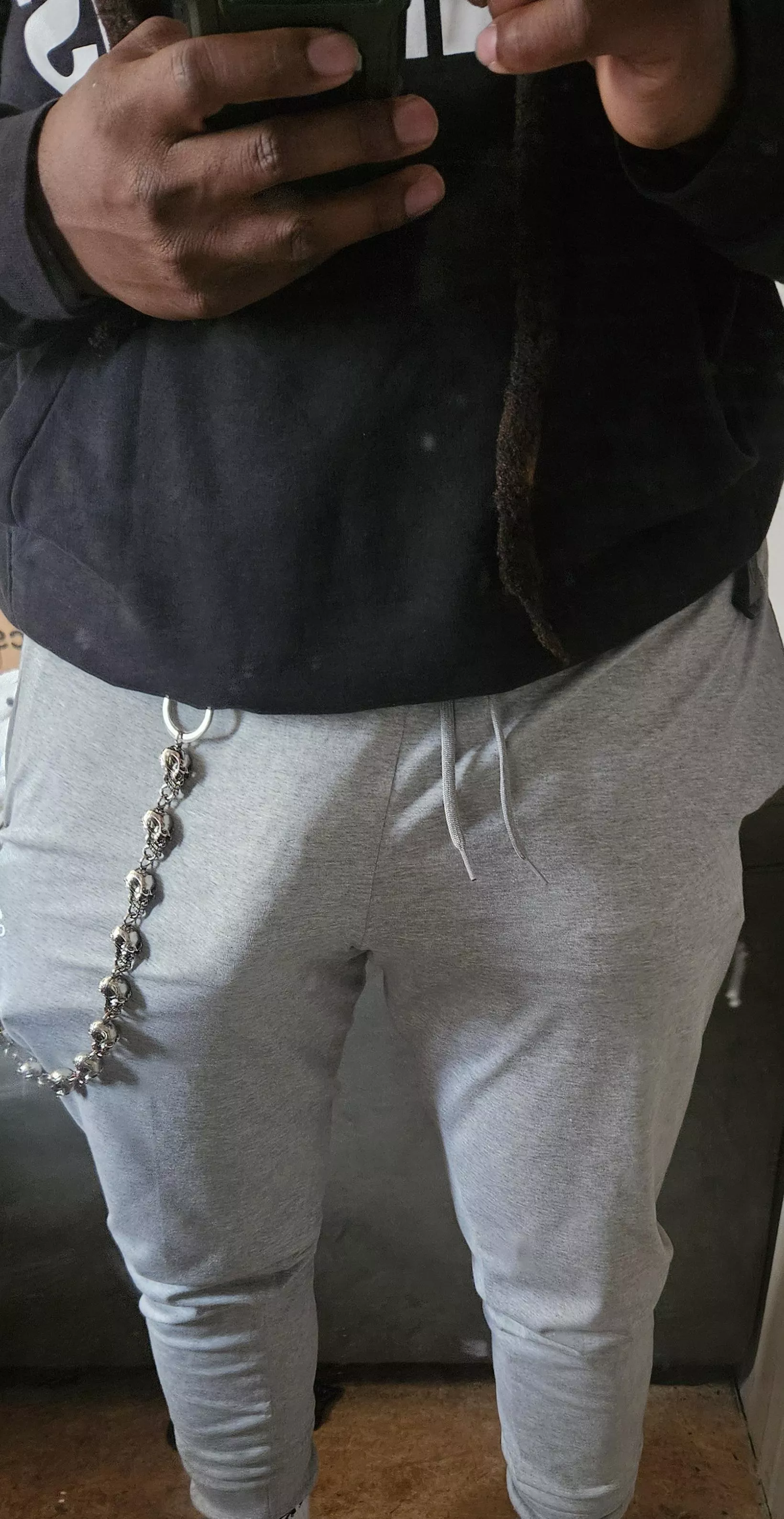 Grey sweats!!