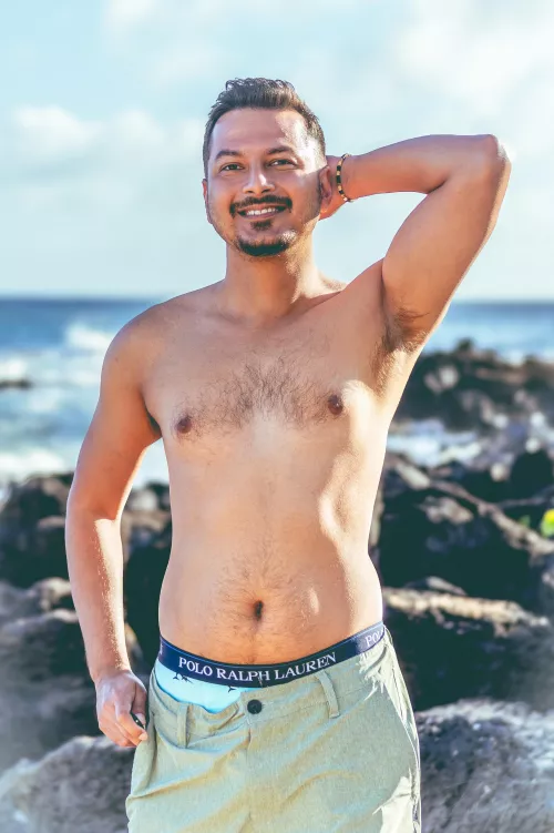 Having a good time on vacation in Kaua'i. Felt cute today. 