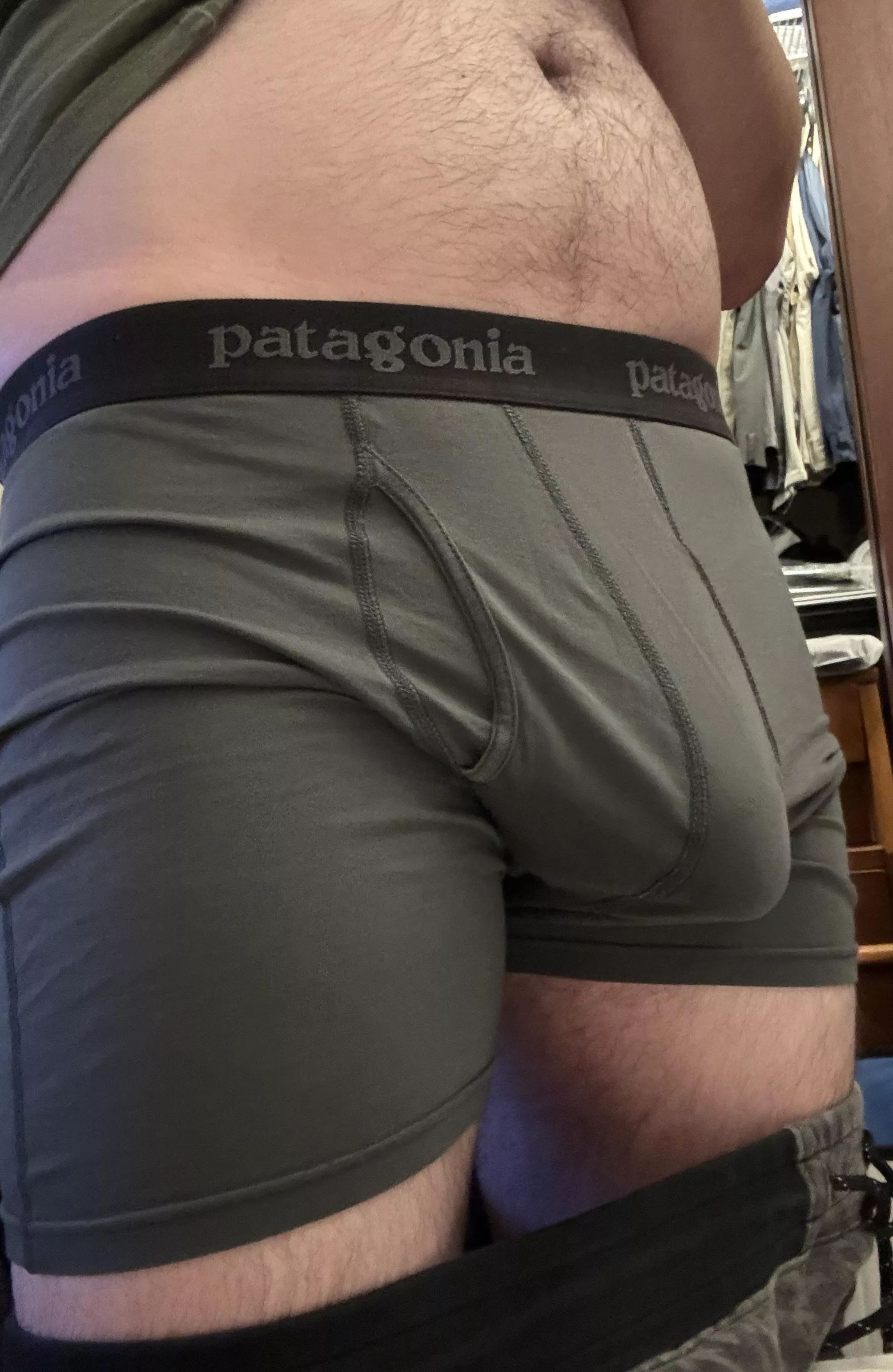I love Patagonia boxers