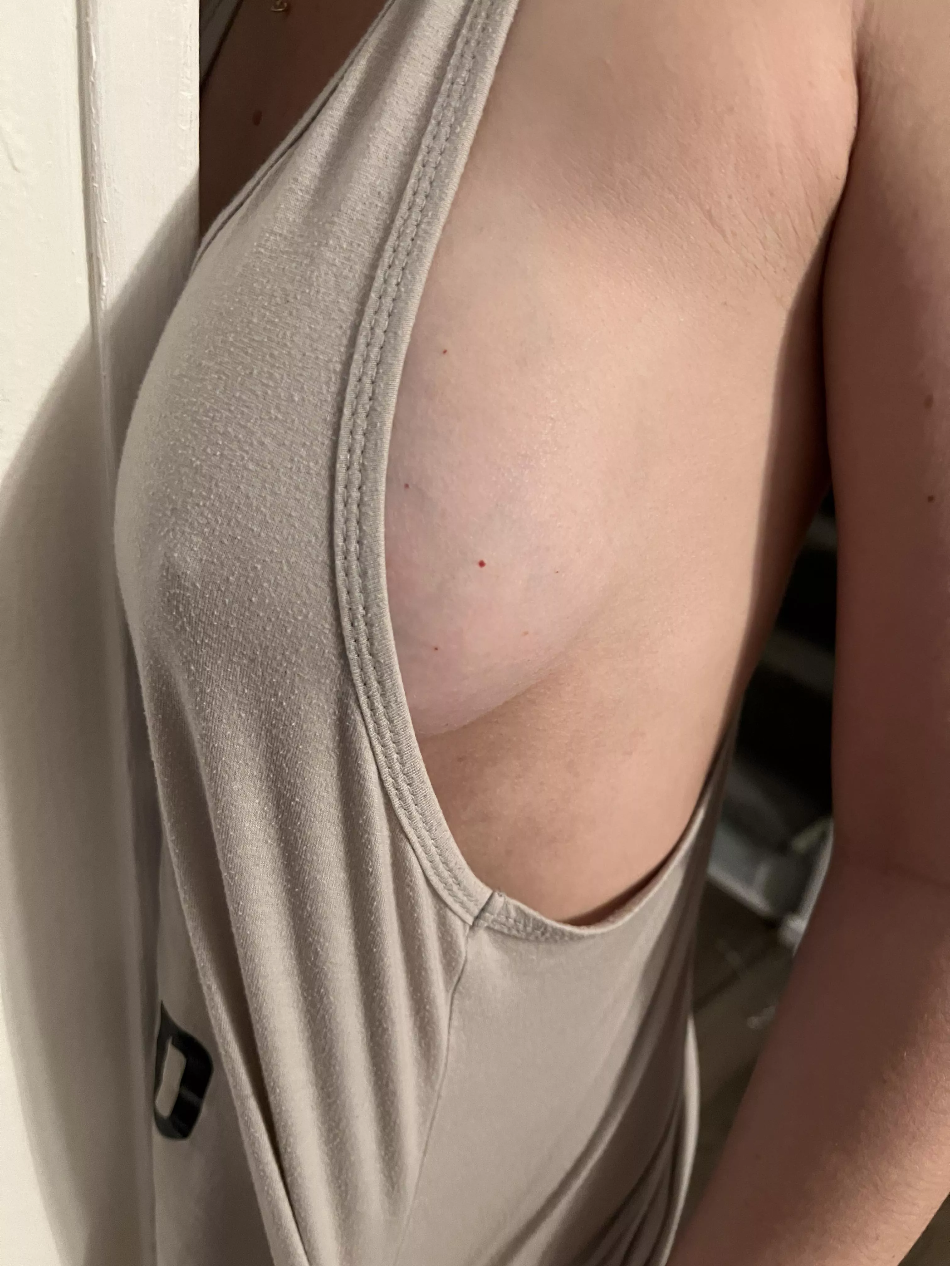 Just the left in view