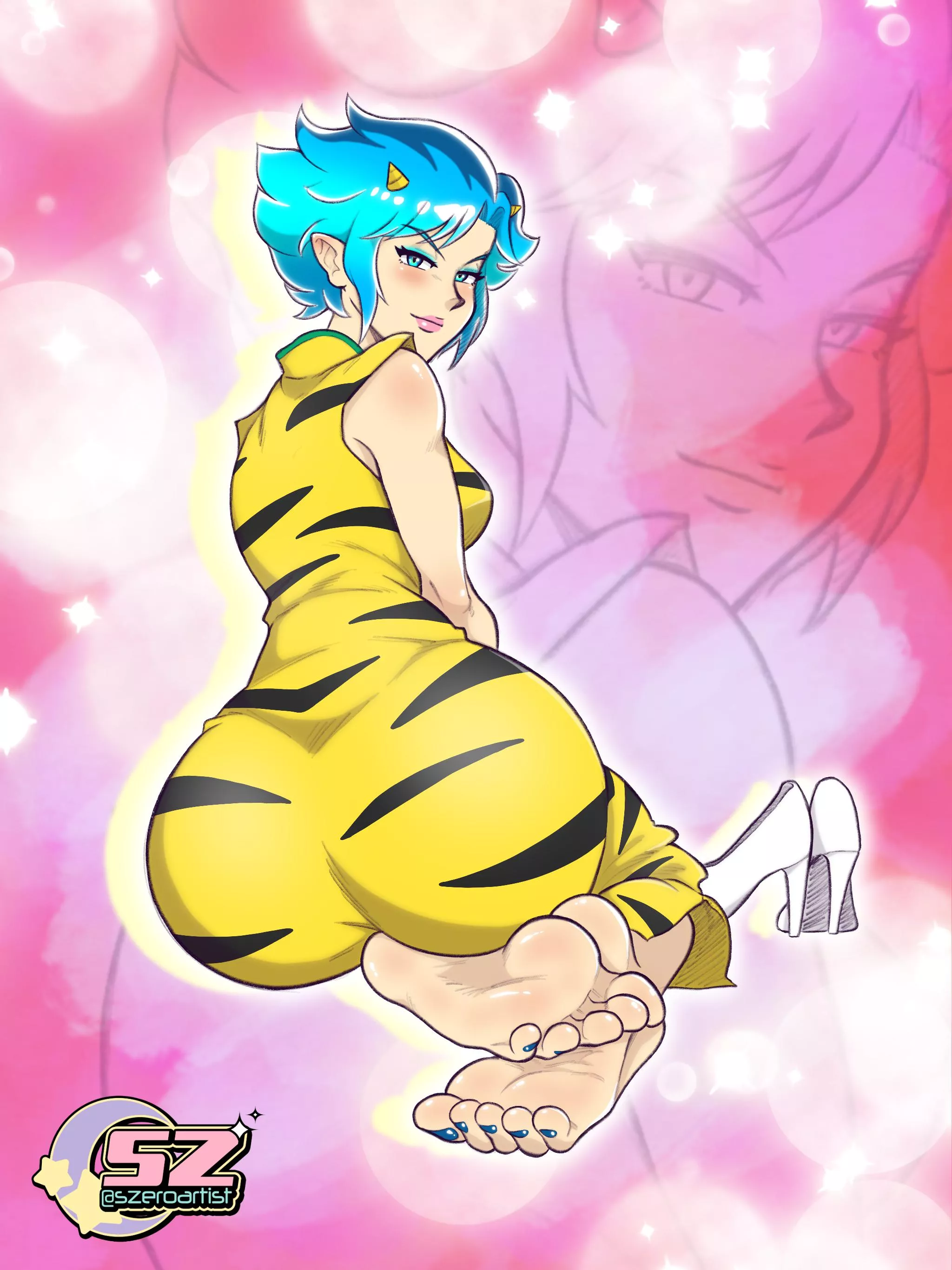 Mrs. Invader (Urusei Yatsura) [Artist: szeroartist]