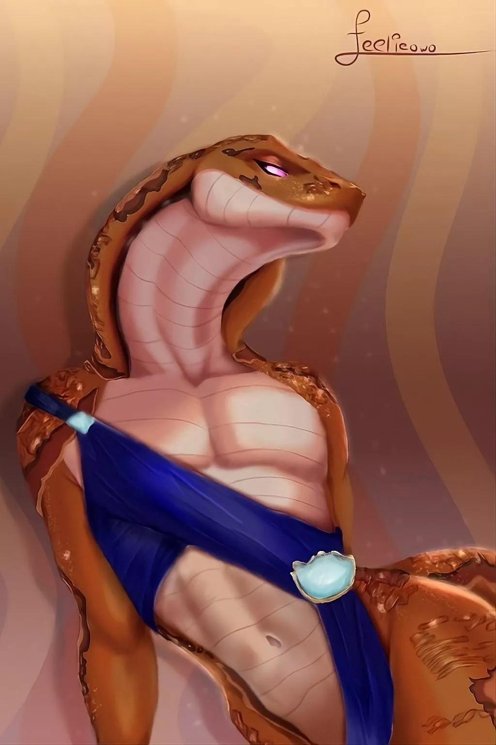 [Q] Snake with ~elegance~ (Feelieowo 🎨)