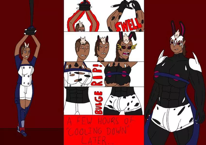 RWBY: Harriet Bree becomes the Futa Bunny Grimm- Art by me