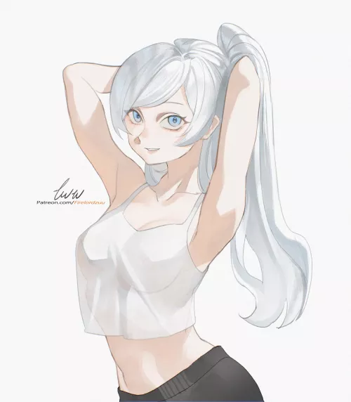 Weiss is just getting up [@_Zuuzu_]