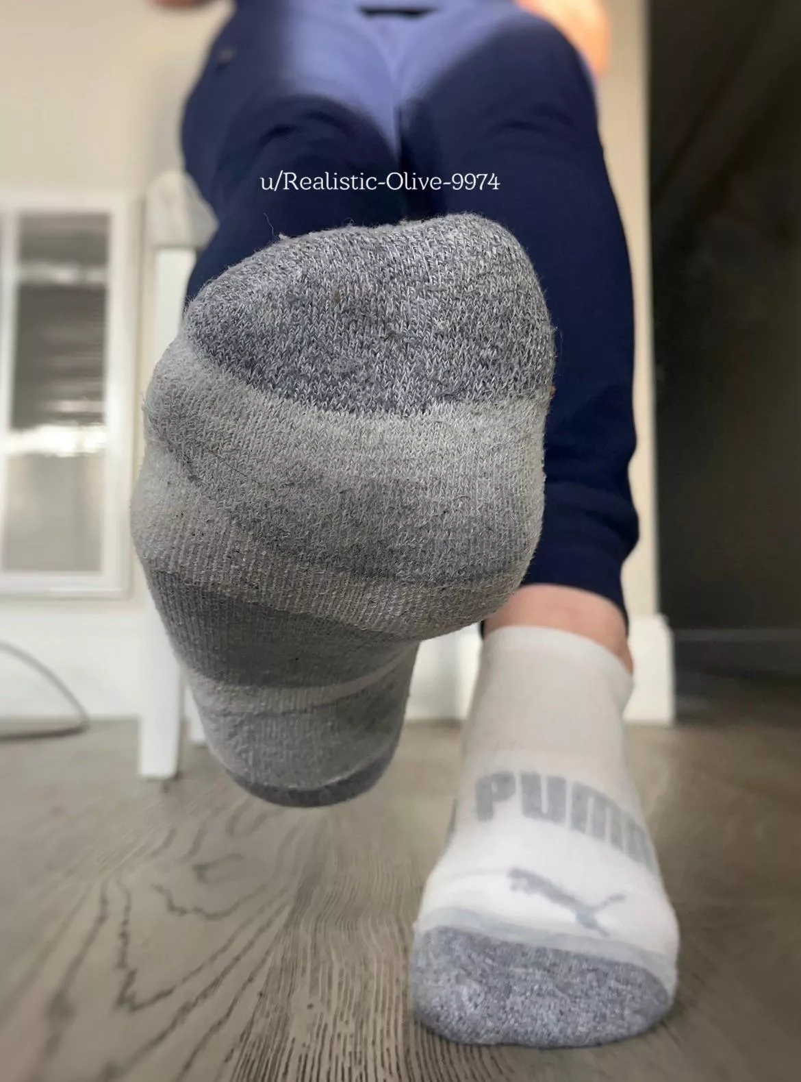 Coming to crush you with my socks! 