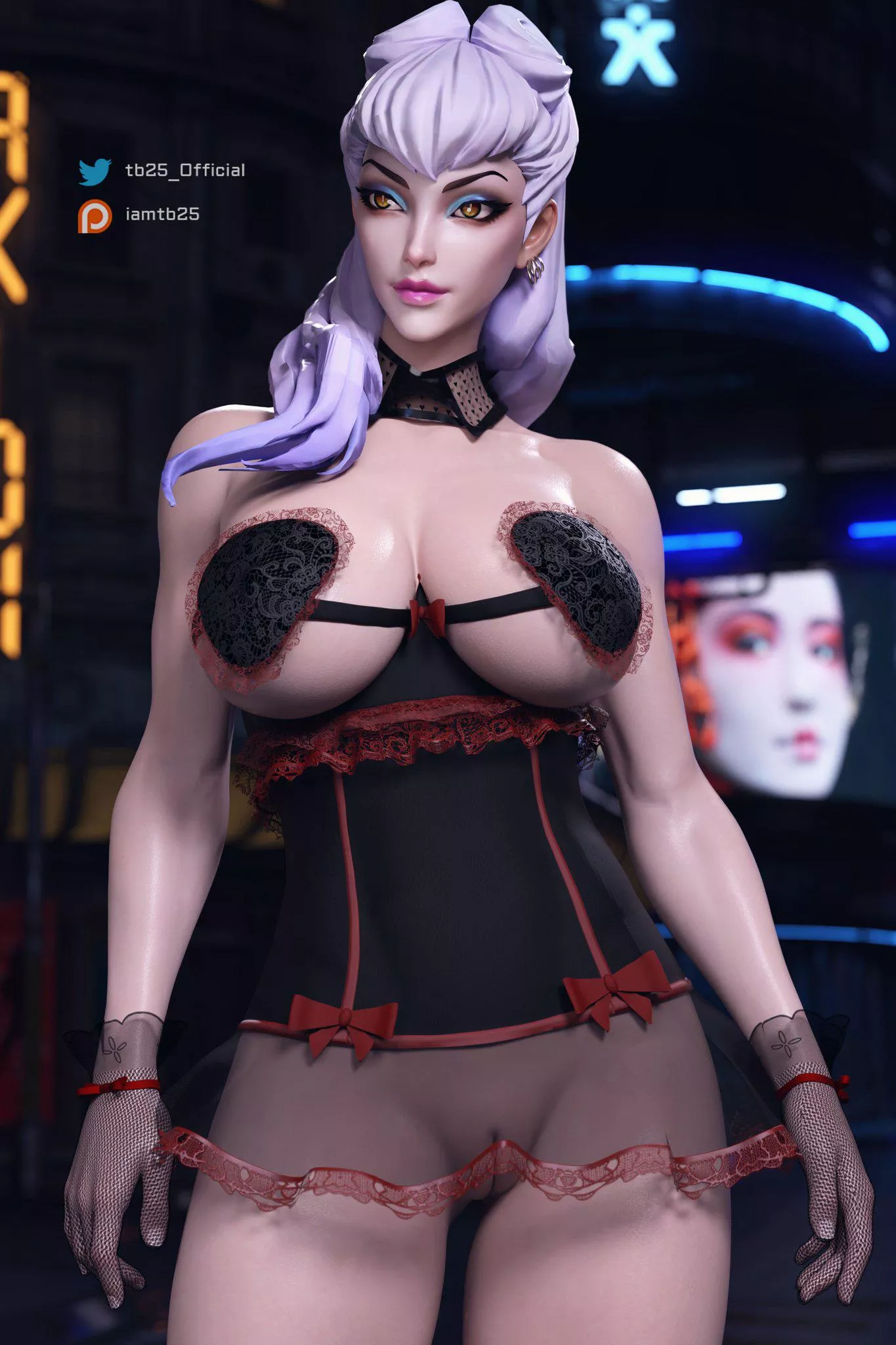 Evelynn Sexy Lingerie (TB25) 