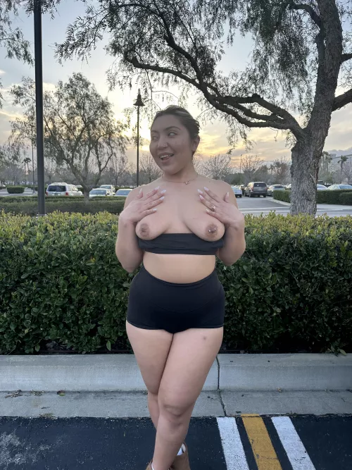 Flaunting all the time 