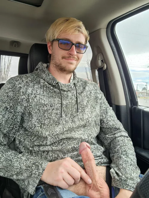 Having a good time before heading home from work