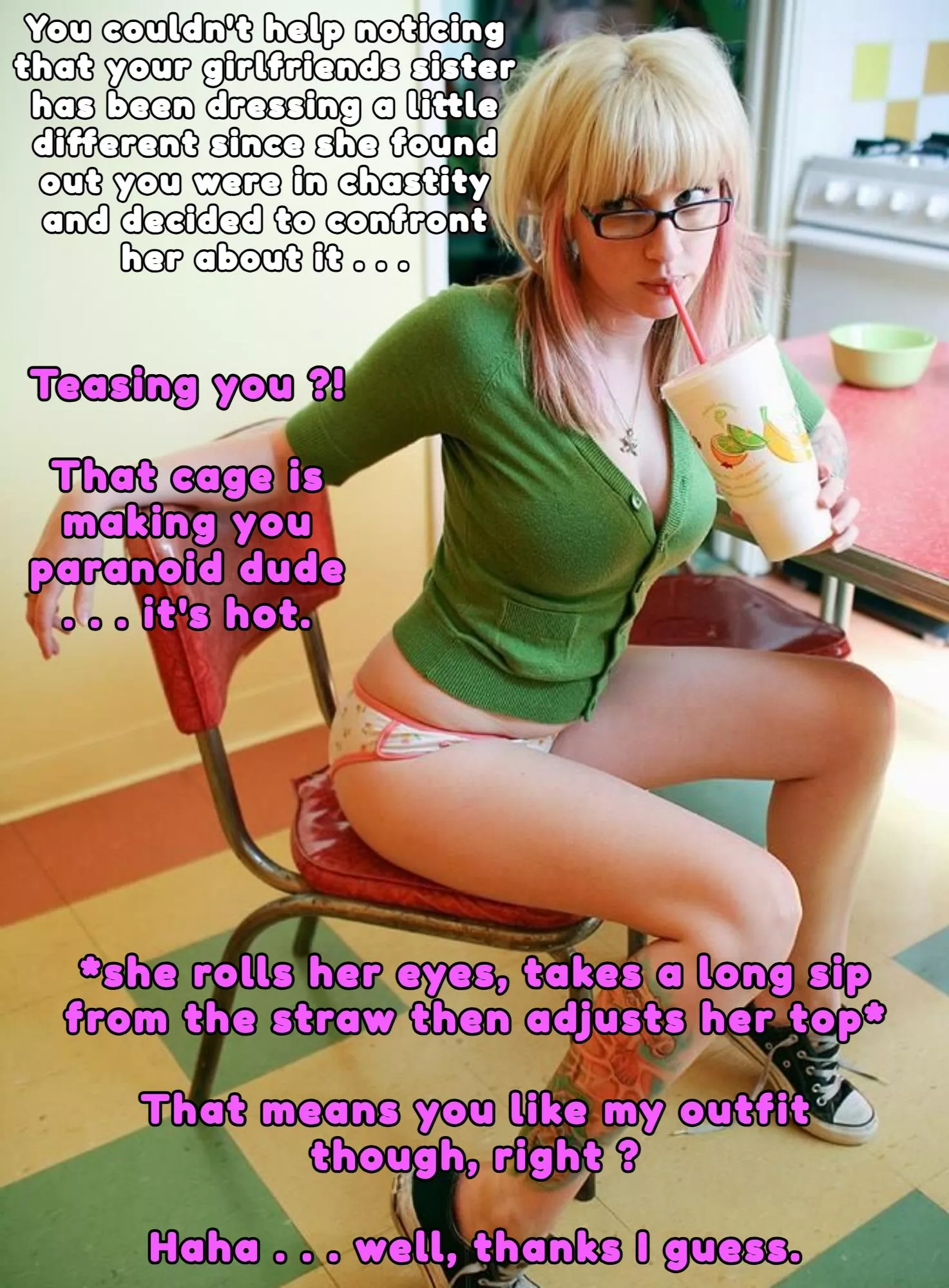 Having A Little Fun With You.